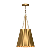 ALORA MOOD Lighting PD528012AG Pendant, 1 Light, Aged Gold