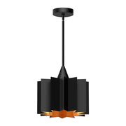 ALORA MOOD Lighting PD528412MB Pendant, 1 Light, Matte Black