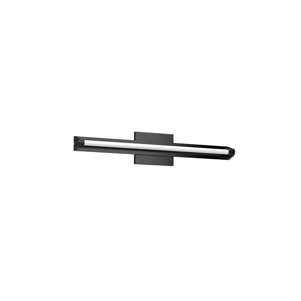 Kuzco Plymouth VL60624-BK Vanity Light Fixture, UL Damp Rated, Black