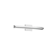 Kuzco Plymouth VL60624-CH Vanity Light Fixture, UL Damp Rated, Chrome