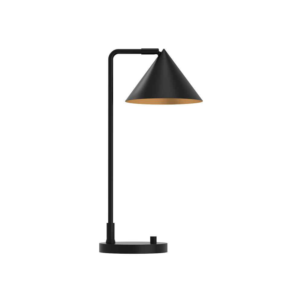 ALORA MOOD Lighting TL485020MB Table Lamp, 1 Light, Matte Black