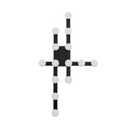 Kuzco Lighting FM63432-BK Flush Mount, 32-in, Black LED