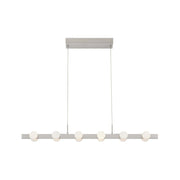 Kuzco Lighting LP63436-BN LED Linear Pendant, UL Damp Rated, Brushed Nickel