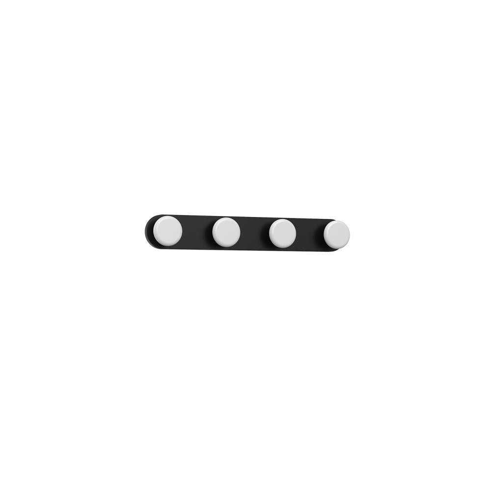Kuzco Lighting VL63416-BK Vanity Light Fixture, LED, Satin Black
