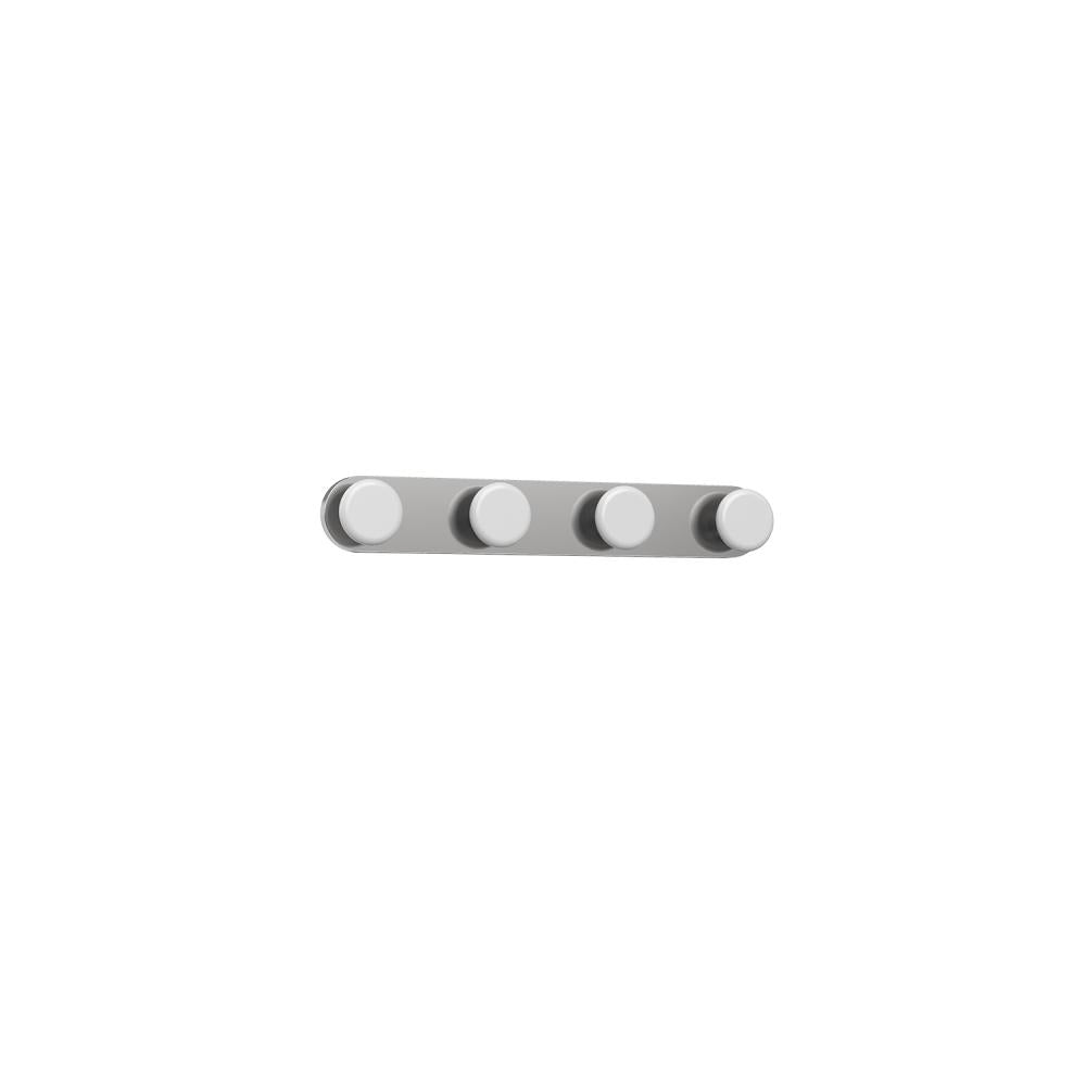 Kuzco Rezz VL63416-BN Vanity Light Fixture, UL Damp Rated, Brushed Nickel