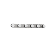 Kuzco Lighting VL63425-BN Vanity Light Fixture, UL Damp Rated, Brushed Nickel
