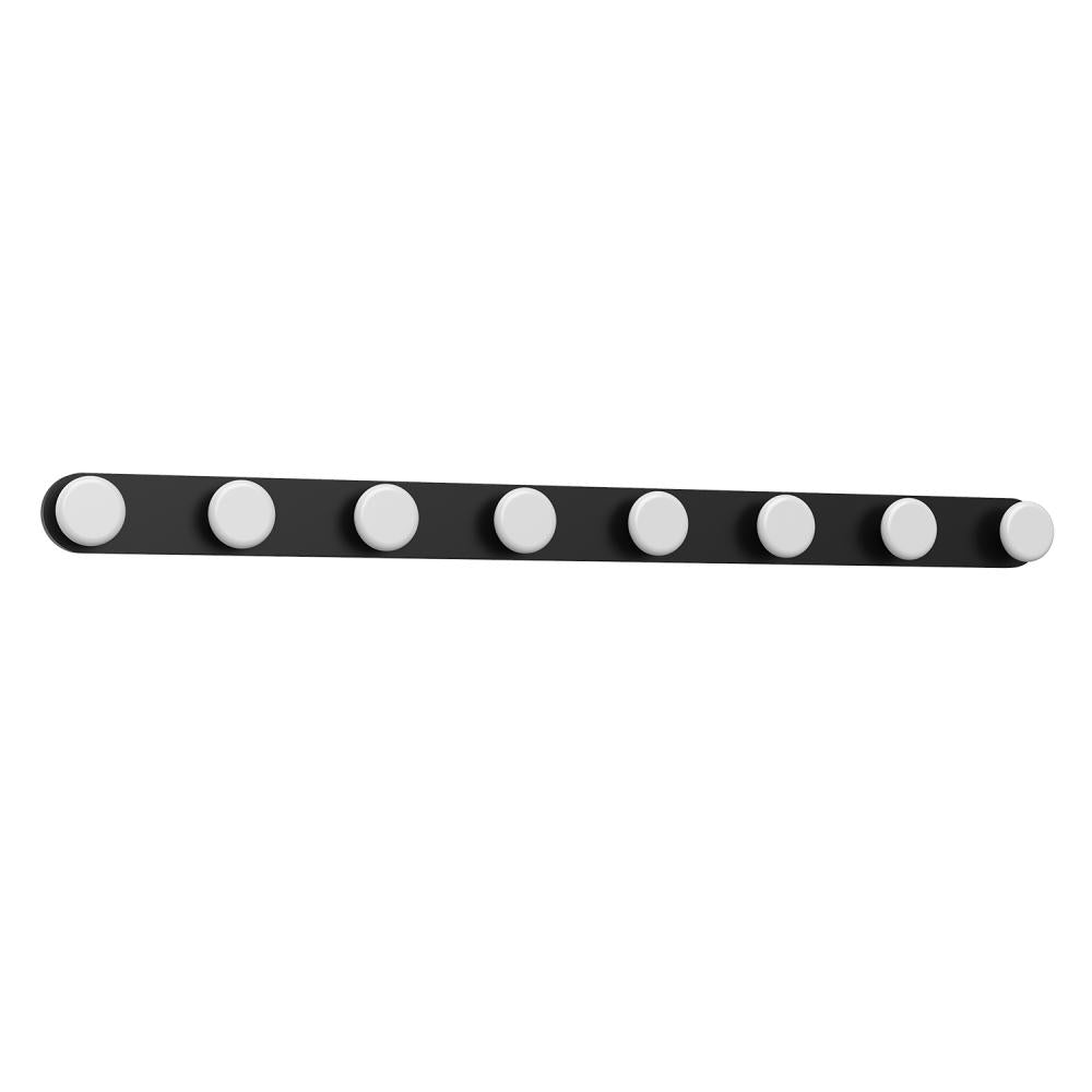 Kuzco Rezz VL63436-BK Vanity Light Fixture, UL Damp Rated, Black