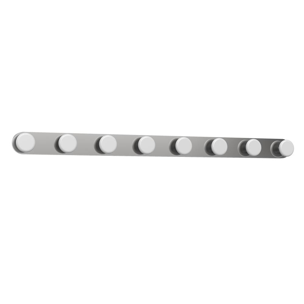 Kuzco Rezz VL63436-BN Vanity Light Fixture, UL Damp Rated, Brushed Nickel