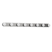 Kuzco Rezz VL63436-BN Vanity Light Fixture, UL Damp Rated, Brushed Nickel