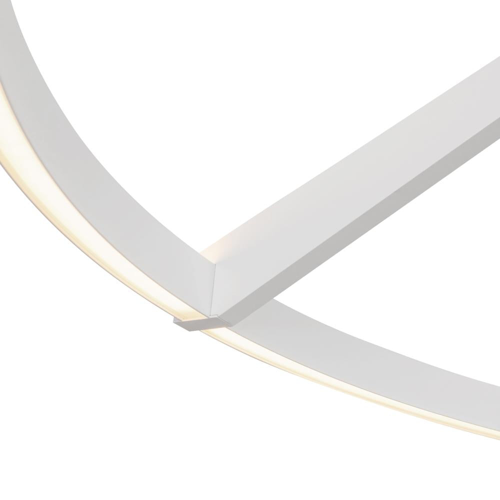 Kuzco Roda PD27731-WH-3WCCT-UNV Pendant, Scandinavian Minimalism, White
