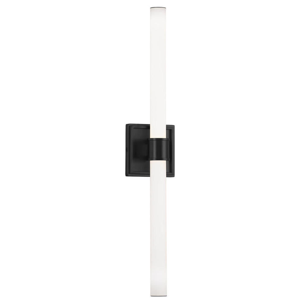 Kuzco Rona VL17024-BK Vanity Light Fixture, LED, Black