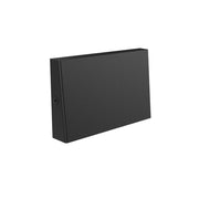 Kuzco Lighting ER30103-BK Roto 3-in LED Exterior Wall/Step Light Fixture, UL Damp Rated, Black