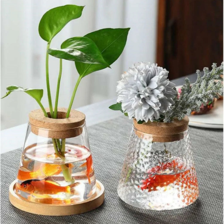 Glass Hydroponic Vase Propagation Station Décor | Aurelia