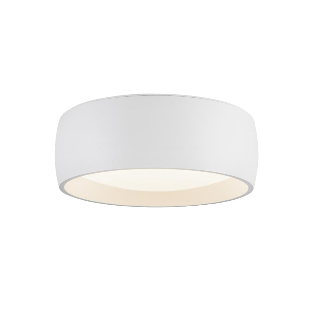 Kuzco Savile 6-in LED Flush Mount, 16W Watt, Flush Mount, White