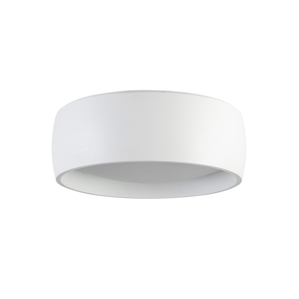 Kuzco Savile 6-in LED Flush Mount, 16W Watt, Flush Mount, White
