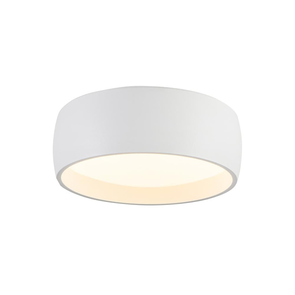 Kuzco Savile 6-in LED Flush Mount, 16W Watt, Flush Mount, White