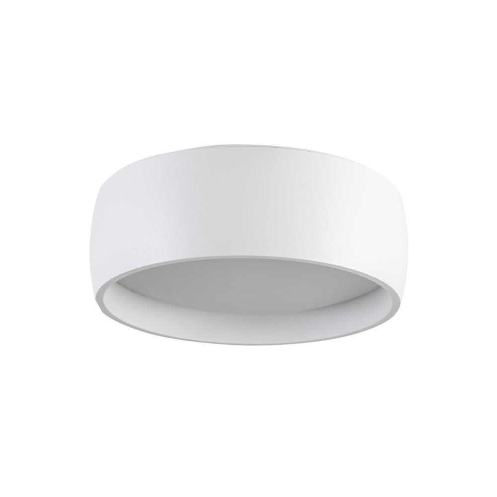 Kuzco Savile 6-in LED Flush Mount, 16W Watt, Flush Mount, White
