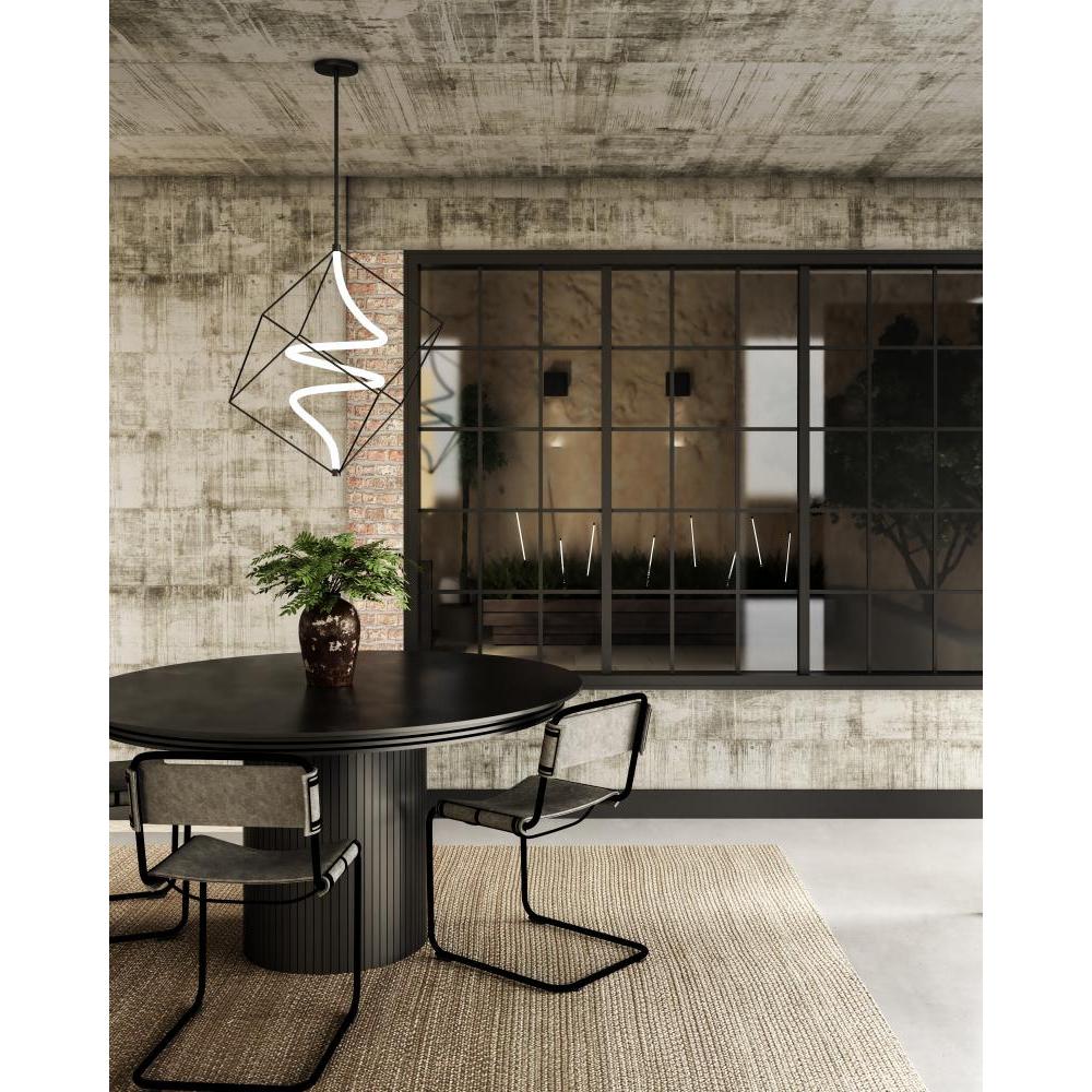 Kuzco Script PD29226-BK-UNV Pendant, 27W, Black