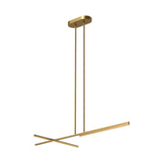 Kuzco Lighting LP28748-BG Shift 48-in LED Linear Pendant, Brushed Gold