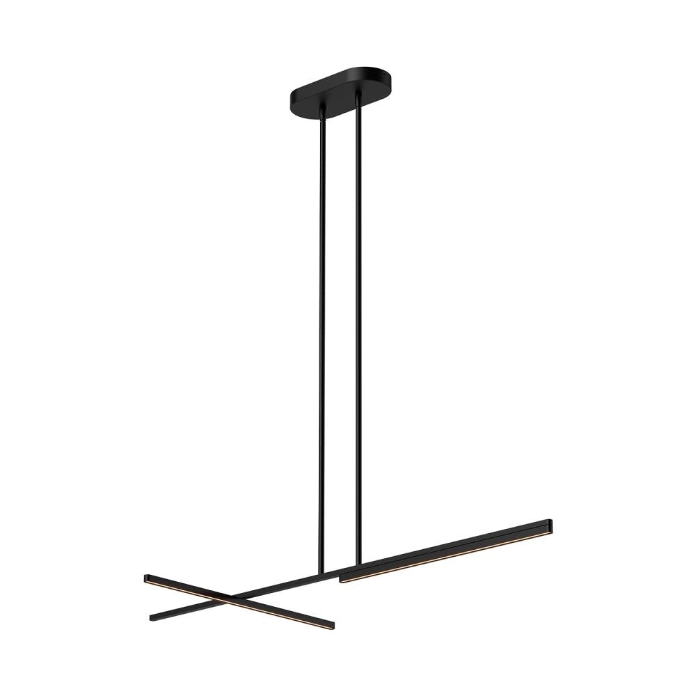 Kuzco Lighting LP28748-BK Linear Pendant, 36W Watt, Black