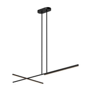 Kuzco Shift LP28760-BK Linear Pendant, UL Damp Rated, Black