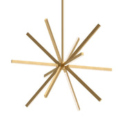 Kuzco Lighting CH14348-BG Chandelier, 48W, Brushed Gold