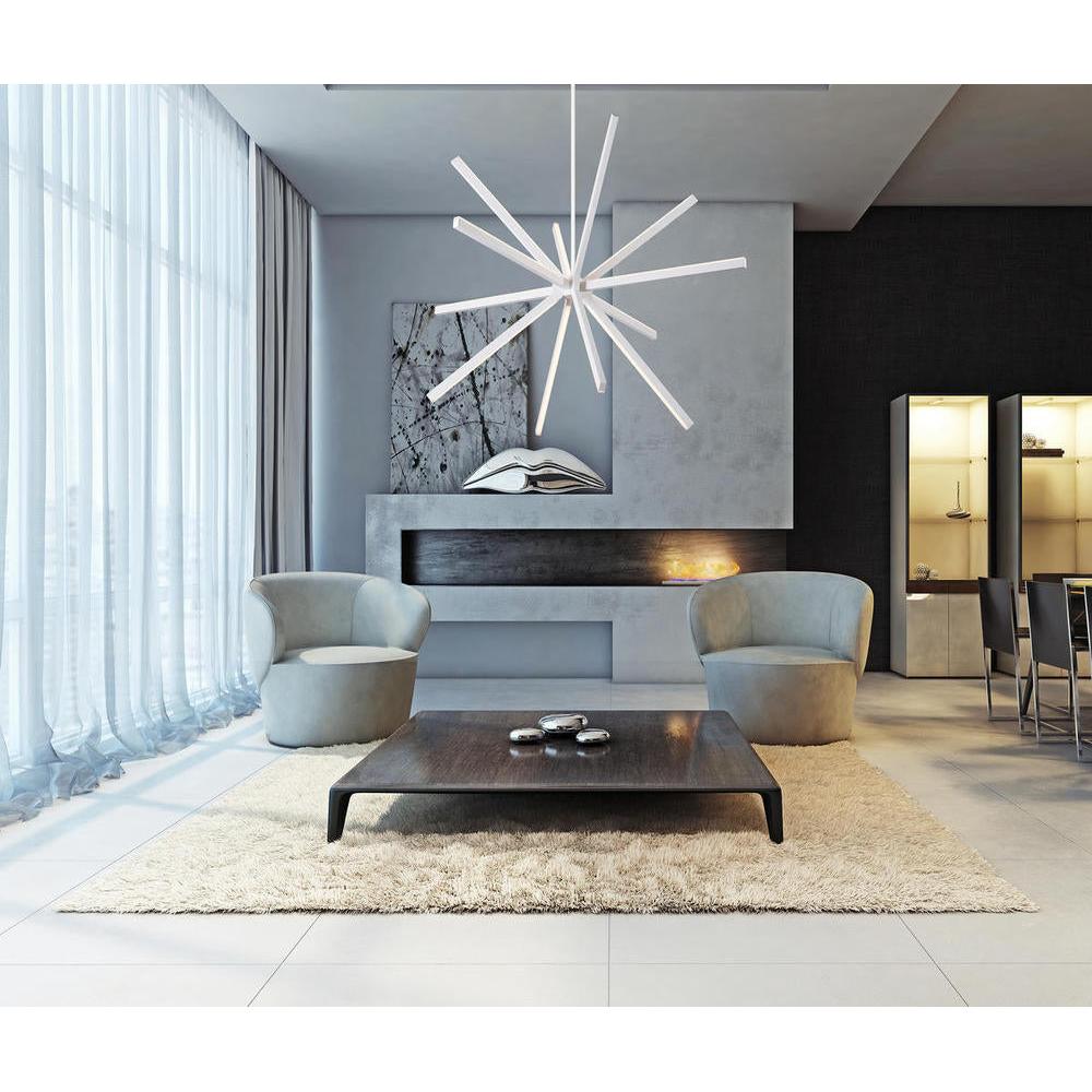 Kuzco Lighting CH14348-WH LED Chandelier, 48W, White