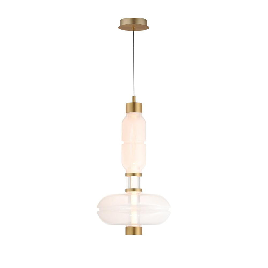 Studio M Lighting SM18592GLD Gusto 22" LED Single Pendant