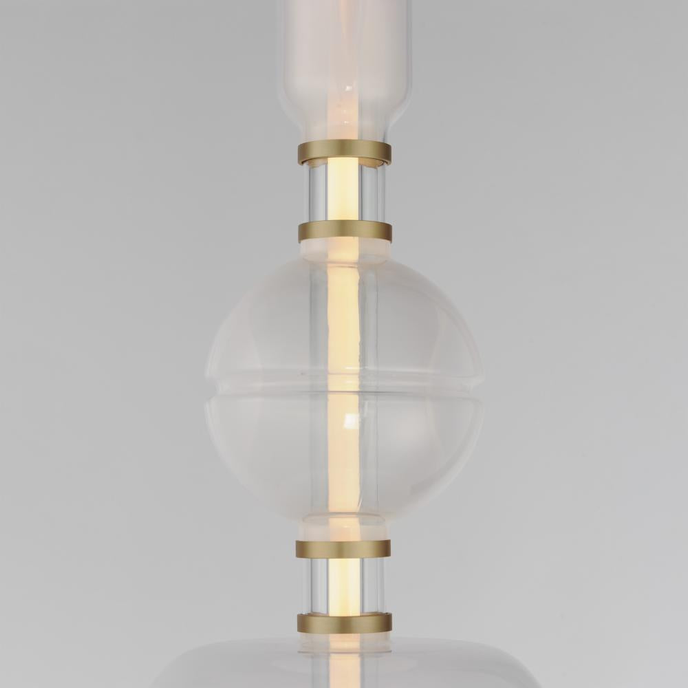 12 Inch Single Pendant – Gold - Alternate view