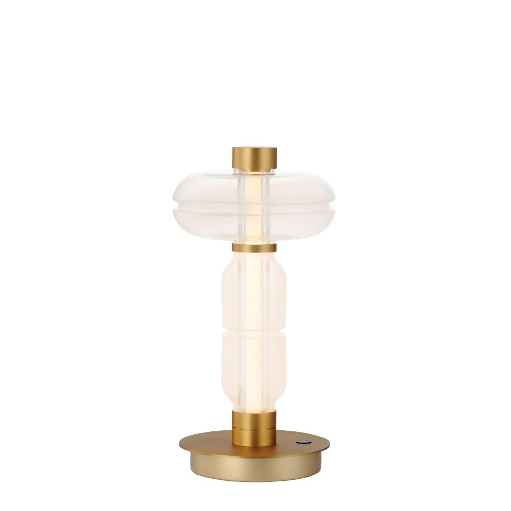 Studio M Lighting SM18595GLD Gusto 20" LED Table Lamp