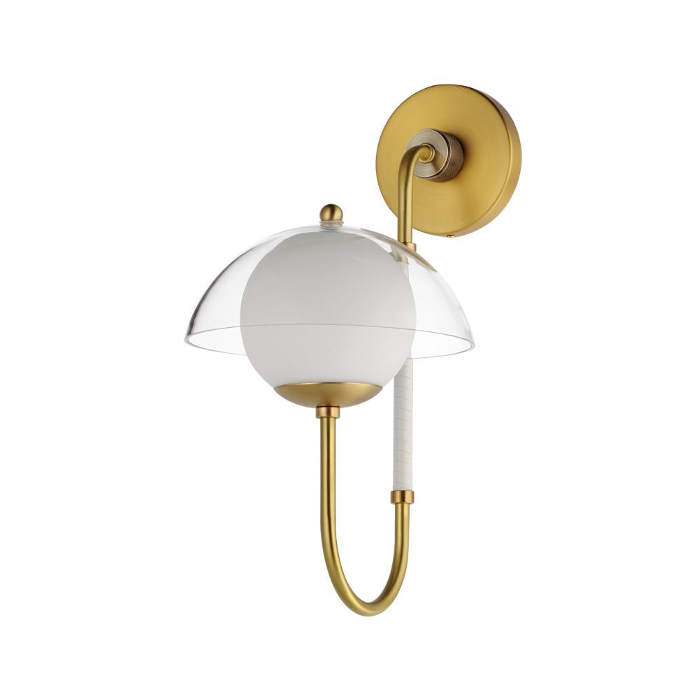 8 Inch Wall Sconce – Satin Brass