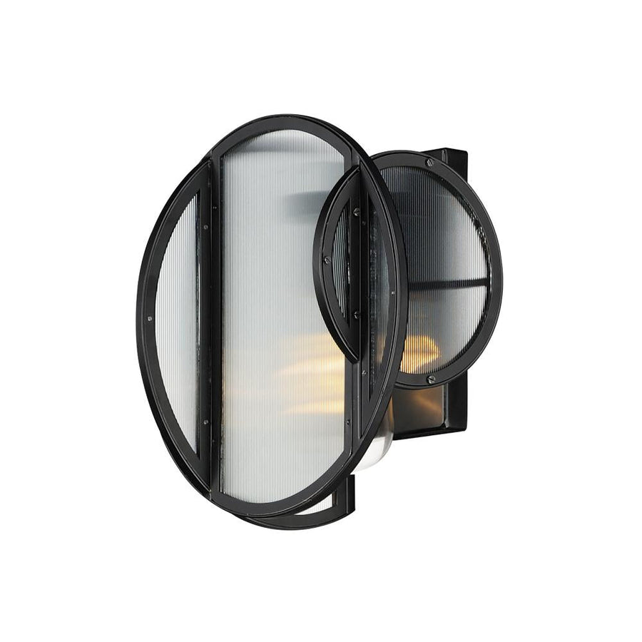 Studio M Lighting SM21321CRBK Crux 1-Light Outdoor Sconce