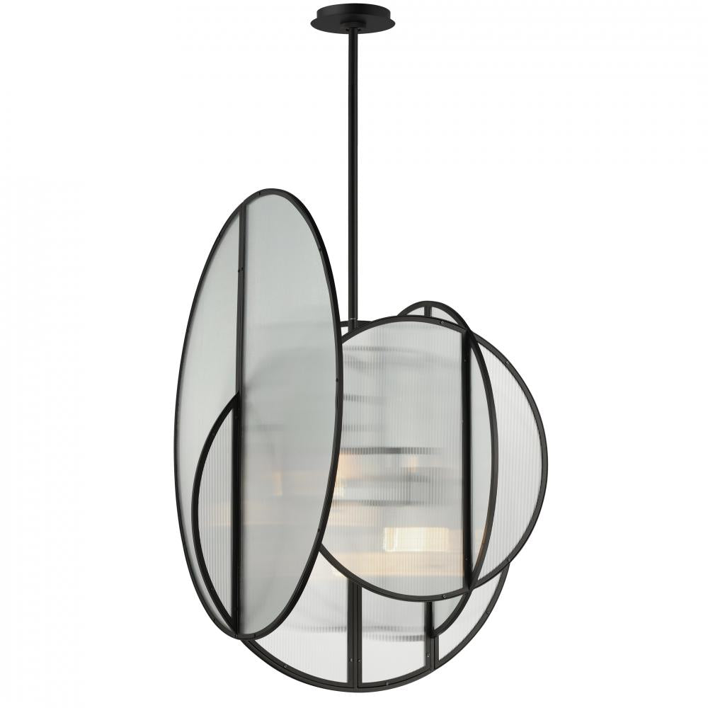 Studio M Lighting SM21325CRBK Crux 5-Light Pendant