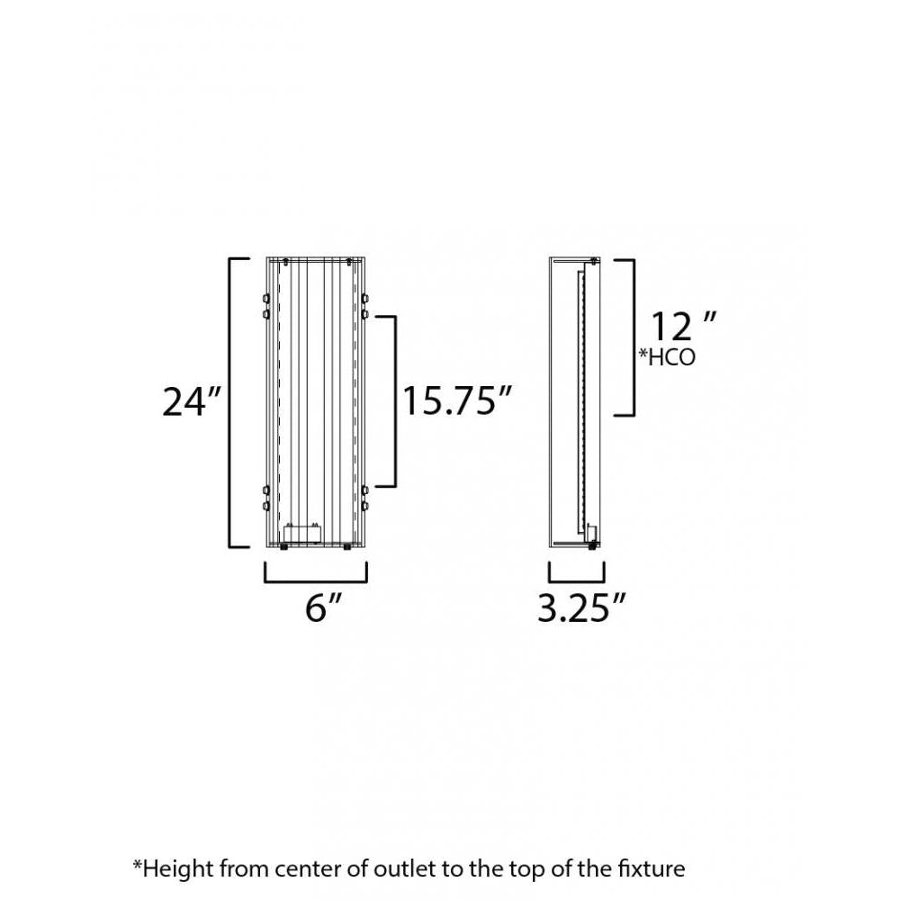 6 Inch Bathroomroom Vanity – Polished Nickel - Alternate view