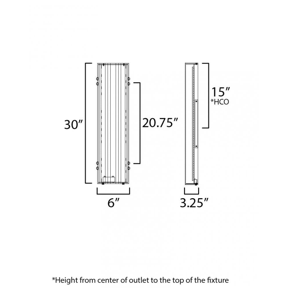 6 Inch Bathroomroom Vanity – Natural Aged Brass - Alternate view