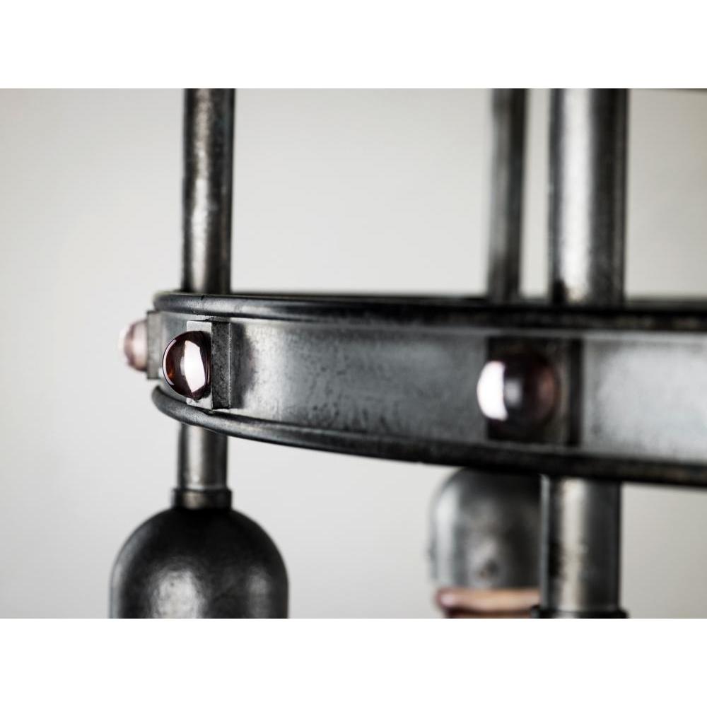 38 Inch Suspension Pendant – Blacksmith - Alternate view