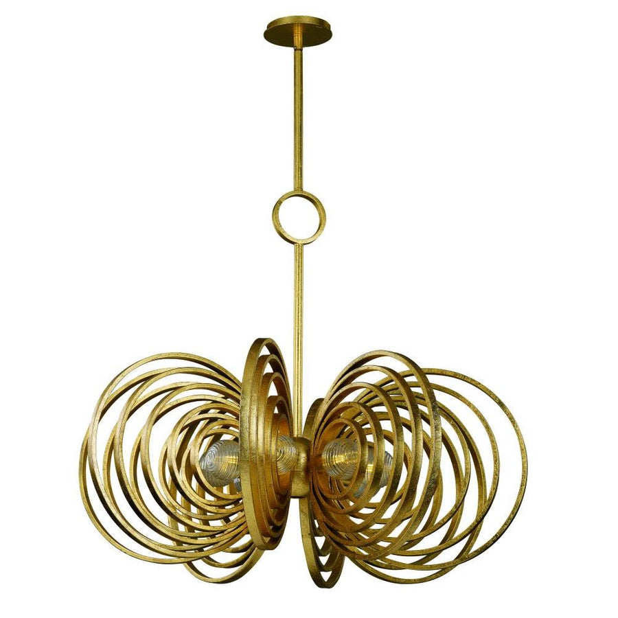 Studio M Lighting SM23638CRGL Frequency 8-Light Pendant