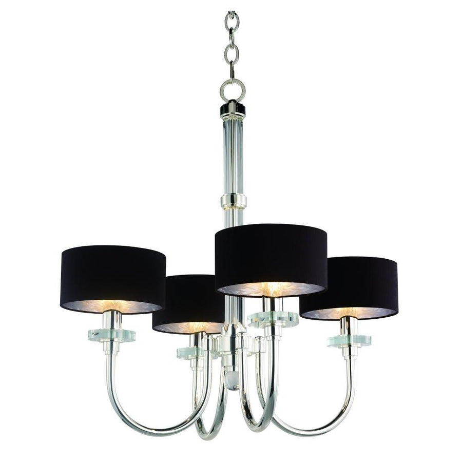 Studio M Lighting SM23754BTPS Manhattan 4-Light Chandelier