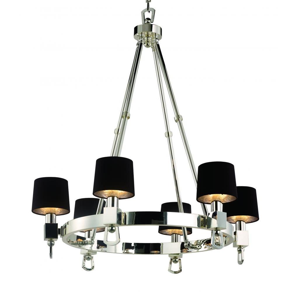 Studio M Lighting SM23766BTPS Jefferson 6-Light Chandelier