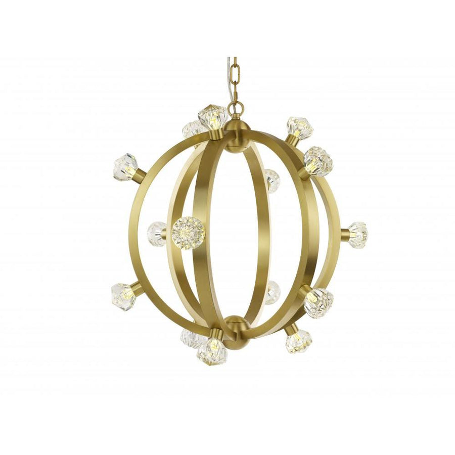 Studio M Lighting SM23772BCSBR Norma Jeane Pendant