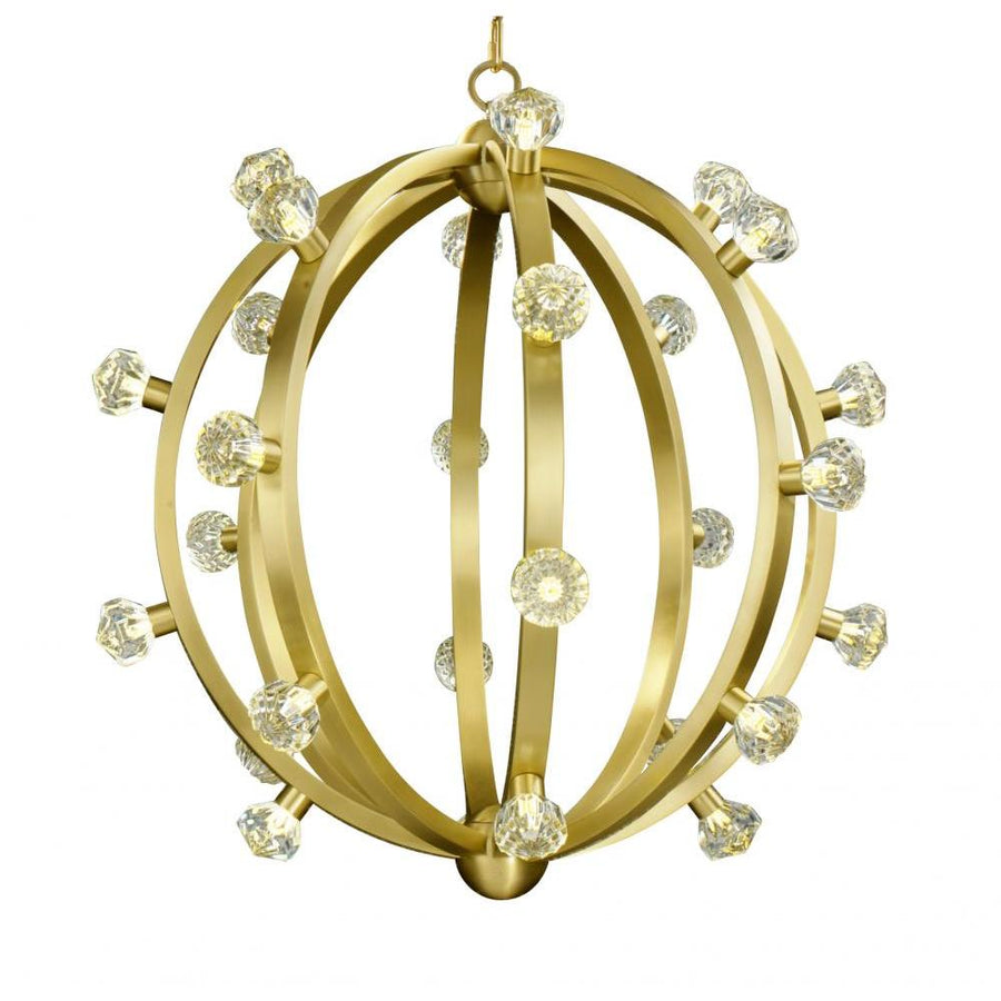 Studio M Lighting SM23774BCSBR Norma Jeane Pendant
