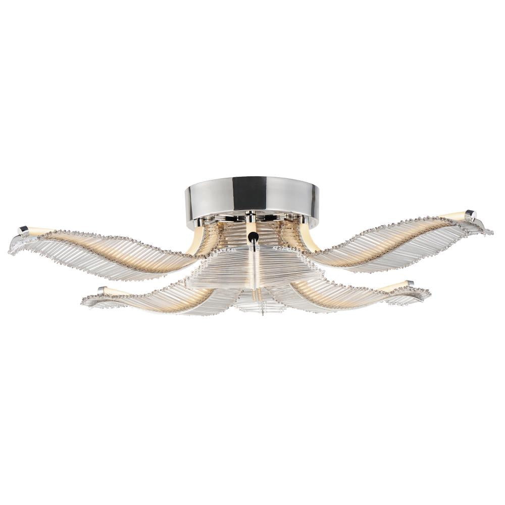 Studio M Lighting SM23816BCPN Lillet 6-Light LED Flush Mount