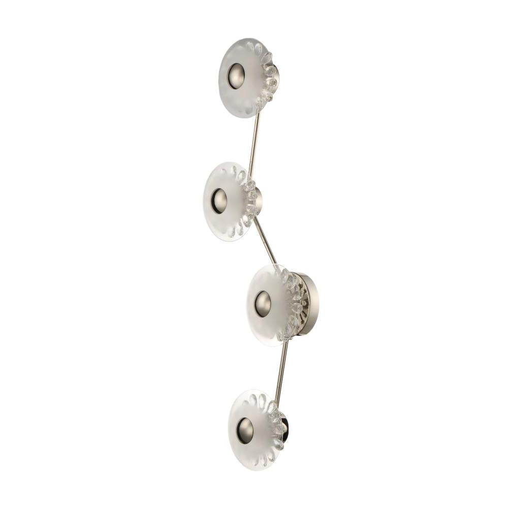 Studio M Lighting SM23873FTCLPN Peony 4-Light LED Wall Sconce