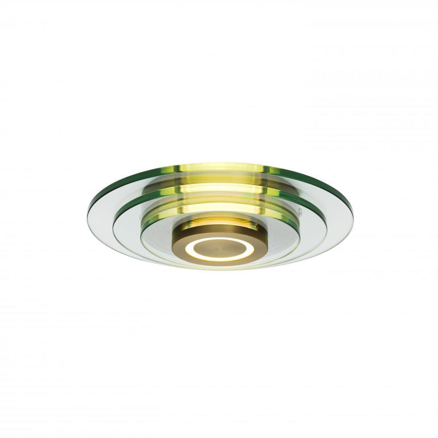Studio M Lighting SM24400CLNAB Stratum 1-Light LED Wall/Flush Mount