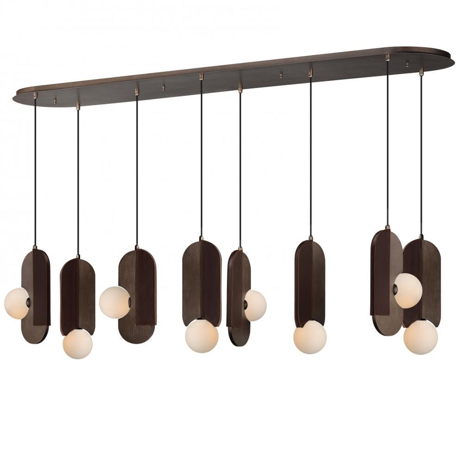 Studio M Lighting SM24608BBZ Stitched 8-Light Pendant