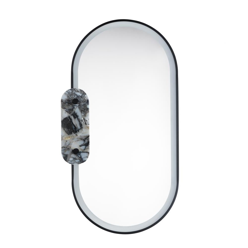 Studio M Lighting SM24800ARYBK Stonewall Striae Arya LED Mirror