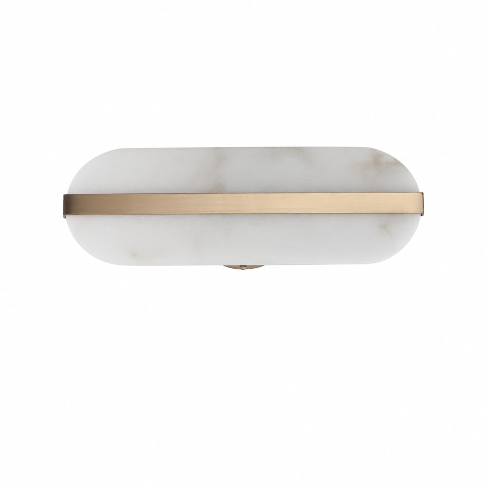 Studio M Lighting SM24802WABCN Stonewall Alabaster LED Wall Sconce