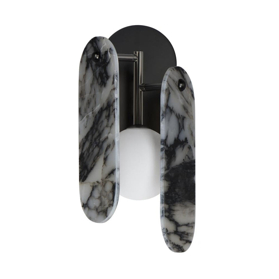Studio M Lighting SM24810ARYGM Megalith - Stone Megalith LED Wall Sconce - Striae Arya