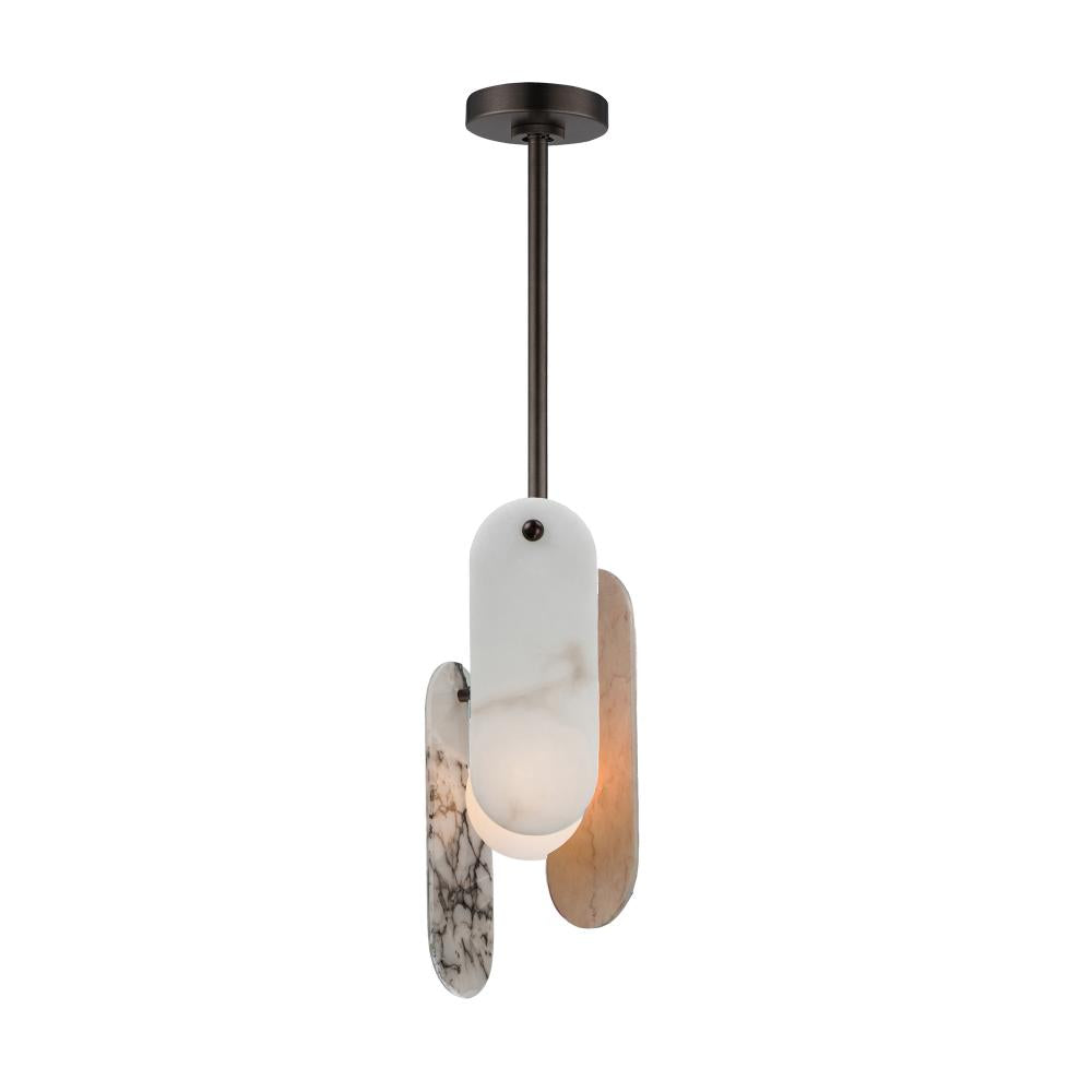 Studio M Lighting SM24811VSBBZ Megalith - Stone Suspension Pendant
