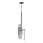 Studio M MEGALITH - GLASS SM24812MSKBBZ Pendant - Brushed Bronze